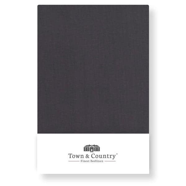 Town & Country Hoeslaken Percal Grijs