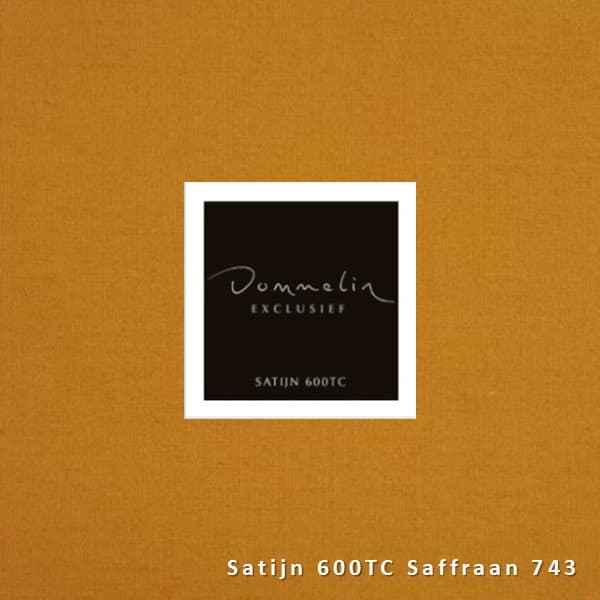 Dommelin Topper Hoeslaken Satijn 600TC Saffraan