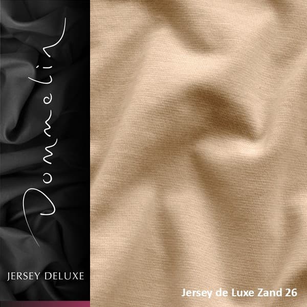Dommelin Topper Hoeslaken Jersey de luxe Zand (26)