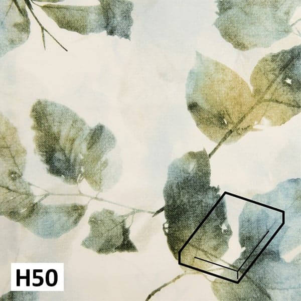 Dommelin Hoeslaken Satijn 400TC - 50 cm hoog - Fall Spargroen