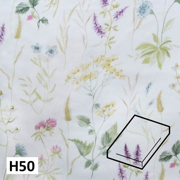Dommelin Hoeslaken Satijn 400TC - 50 cm hoog - Nature Groen