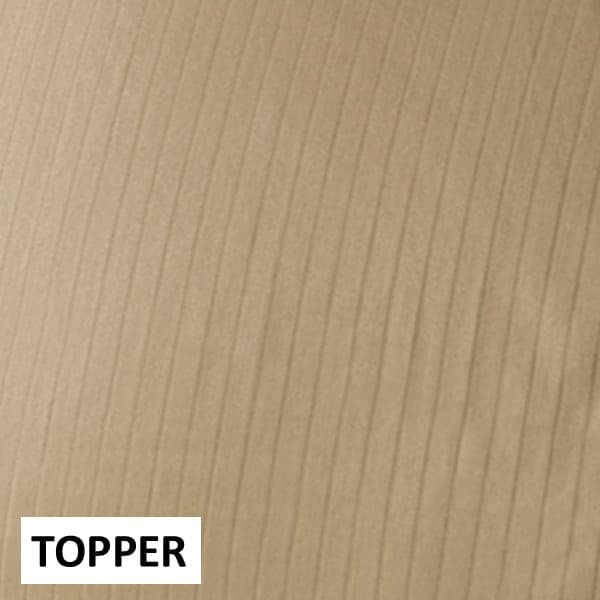 Dommelin Topper Hoeslaken Satijn 400TC - Dessin Pico Café