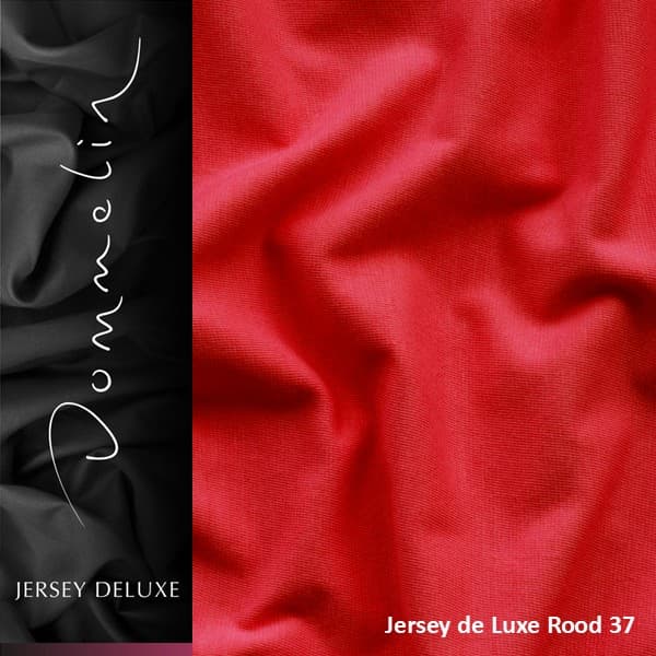 Dommelin Hoeslaken Jersey de luxe Rood (37)