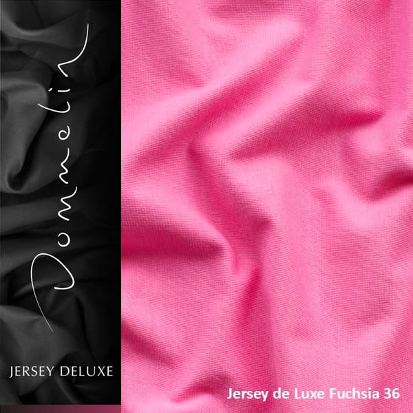 Dommelin Topper Hoeslaken Jersey de luxe Fuchsia (36)