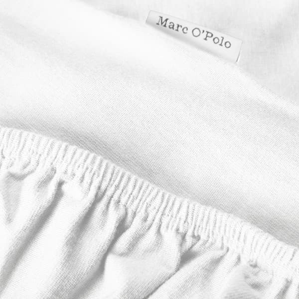 Marc O'Polo Hoeslaken Premium Organic Jersey - White